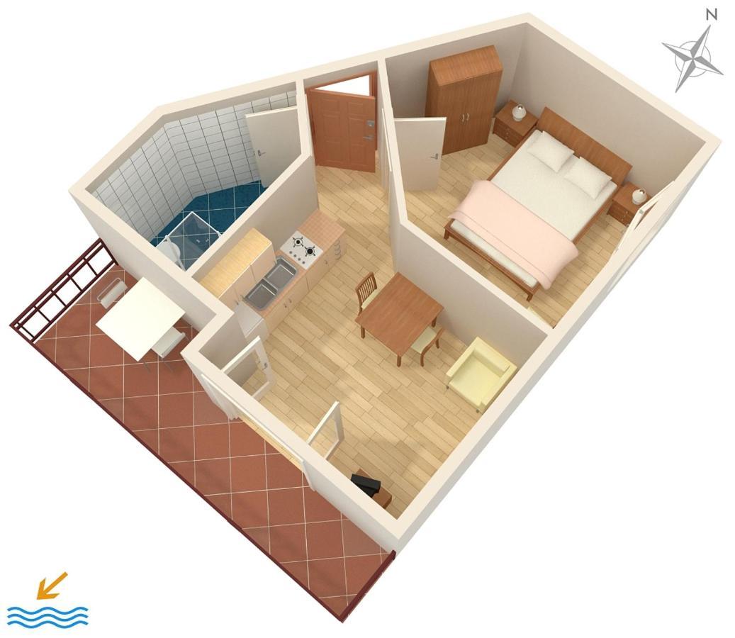 Apartments With A Parking Space Vodice - 7604 Luaran gambar