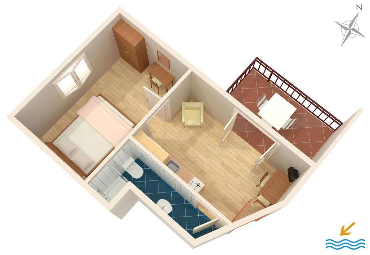Apartments With A Parking Space Vodice - 7604 Luaran gambar